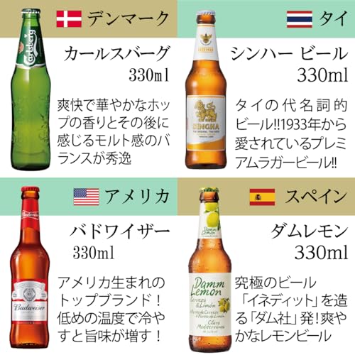 ノーブランド品 世界のビールセット 12本