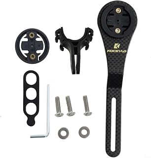 Lioaeust Bike Computer Bracket,Road Bike Mount Bicycle Full Carbon Fiber Computer Holder Gps Holder Extension Mount For Garmin