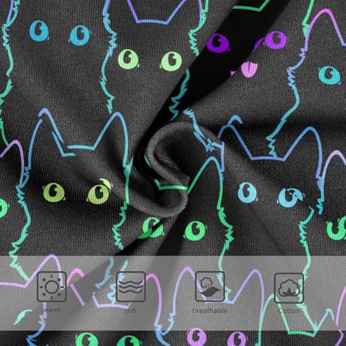 Little Girls' Soft Cotton Underwear Kids Breathable Comfort Cute Cat Panties Briefs Toddler3