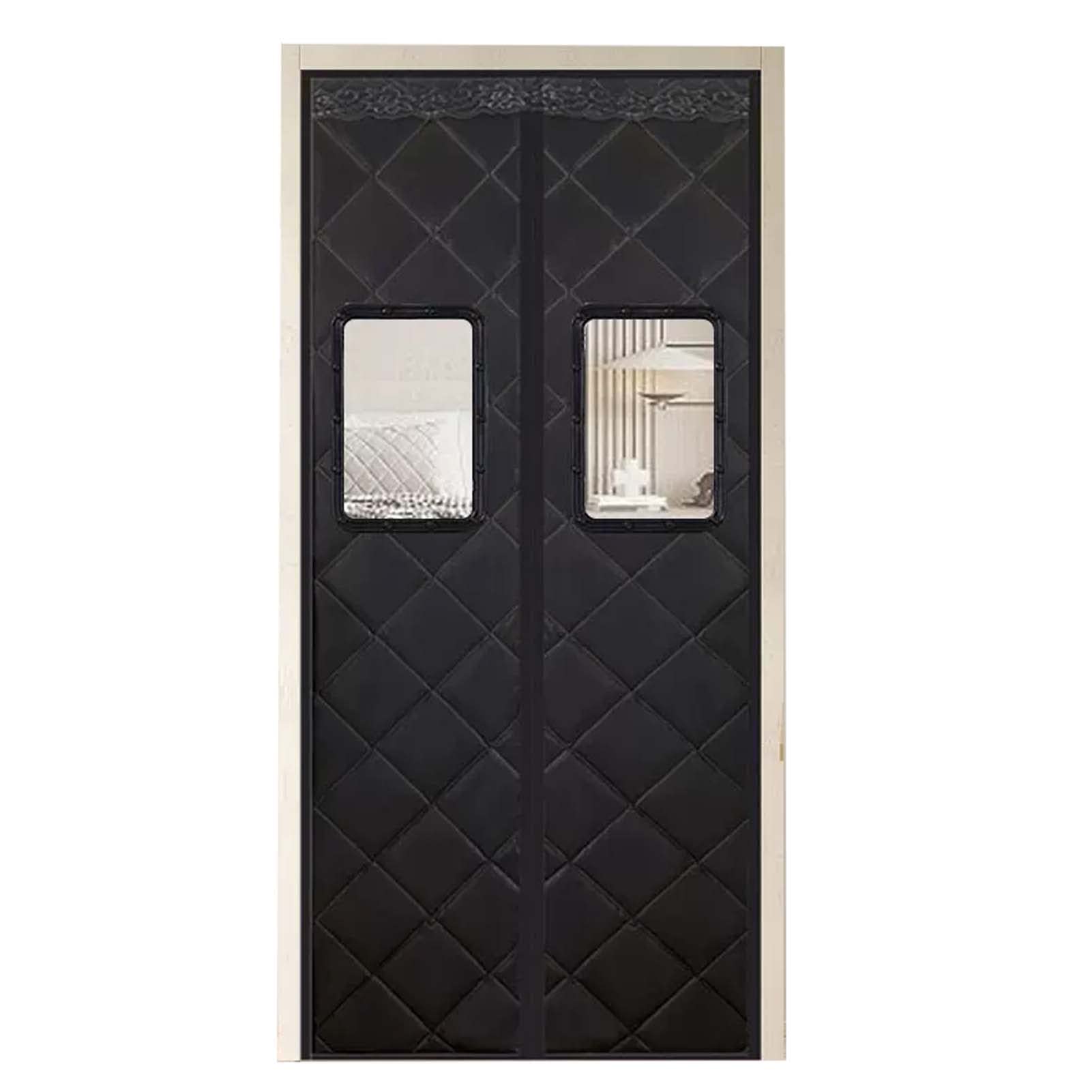 Rideau De Porte Thermique Pour Isolation Coupe-vent - 90 Cm X 220 Cm