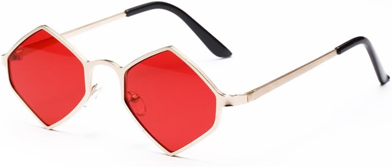 TL-Sunglasses Rombo Chiodato Occhiali da Sole Donne della Vendemmia di  Estate Giallo Viola Rosa Rosso Occhiali da Sole per Gli Uomini Dono del  Partito Unisex UV400 : Amazon.it: Sport e tempo libero