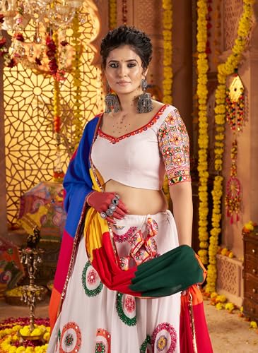 navratri lehenga choli for women, Indian Women Garba/Navratri Special Lengha Chaniya Choli.3