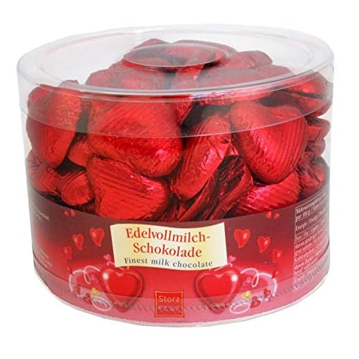 Storz Schokoladen Herzchen (100Stk. Dose)