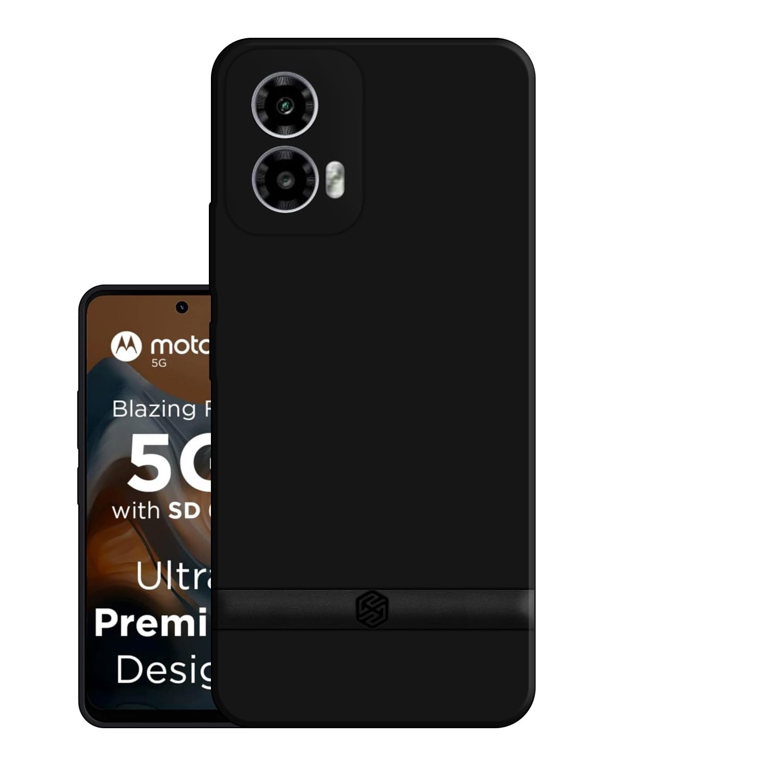Hello Zone Exclusive Matte Finish Soft Back Case Cover for Motorola Moto G34 5G - Black (B0CV5FNBLX) Amazon Price History, Amazon Price Tracker