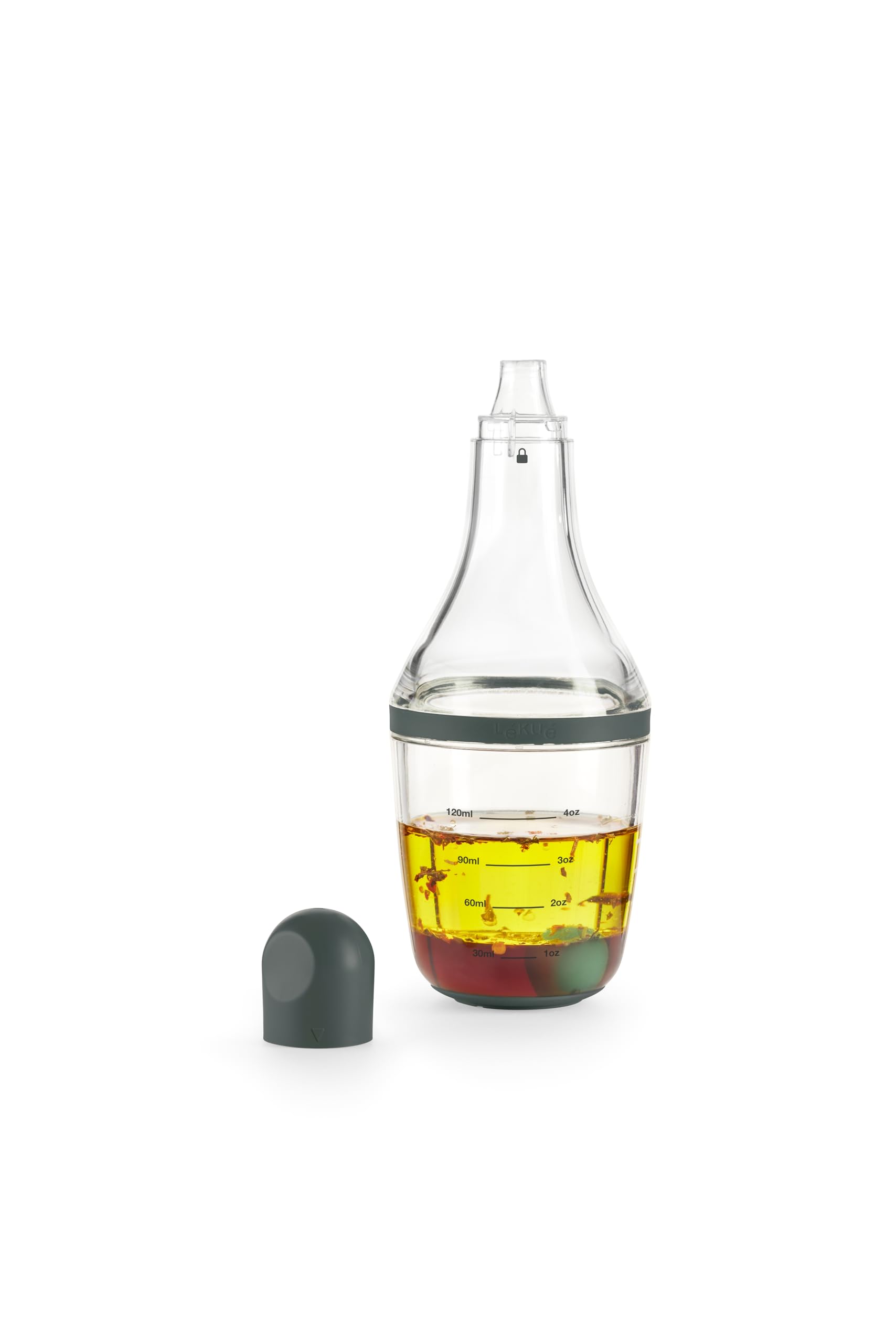Lékué Dressing Shaker - Emulsionador vinagretas y salsas para ensaladas