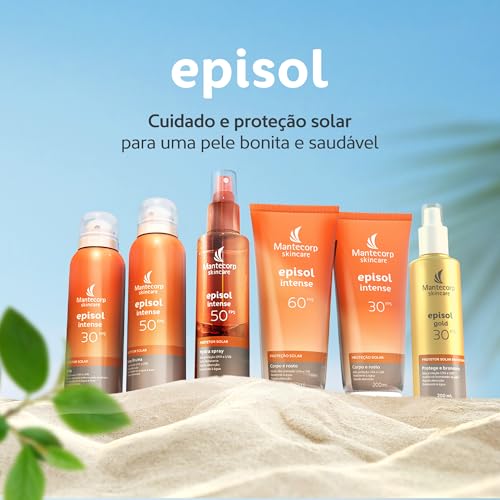 MANTECORP - Água Autobronzeadora Episol Gold - Não Comedogênico, Bronzeado Uniforme, Não Mancha Roup