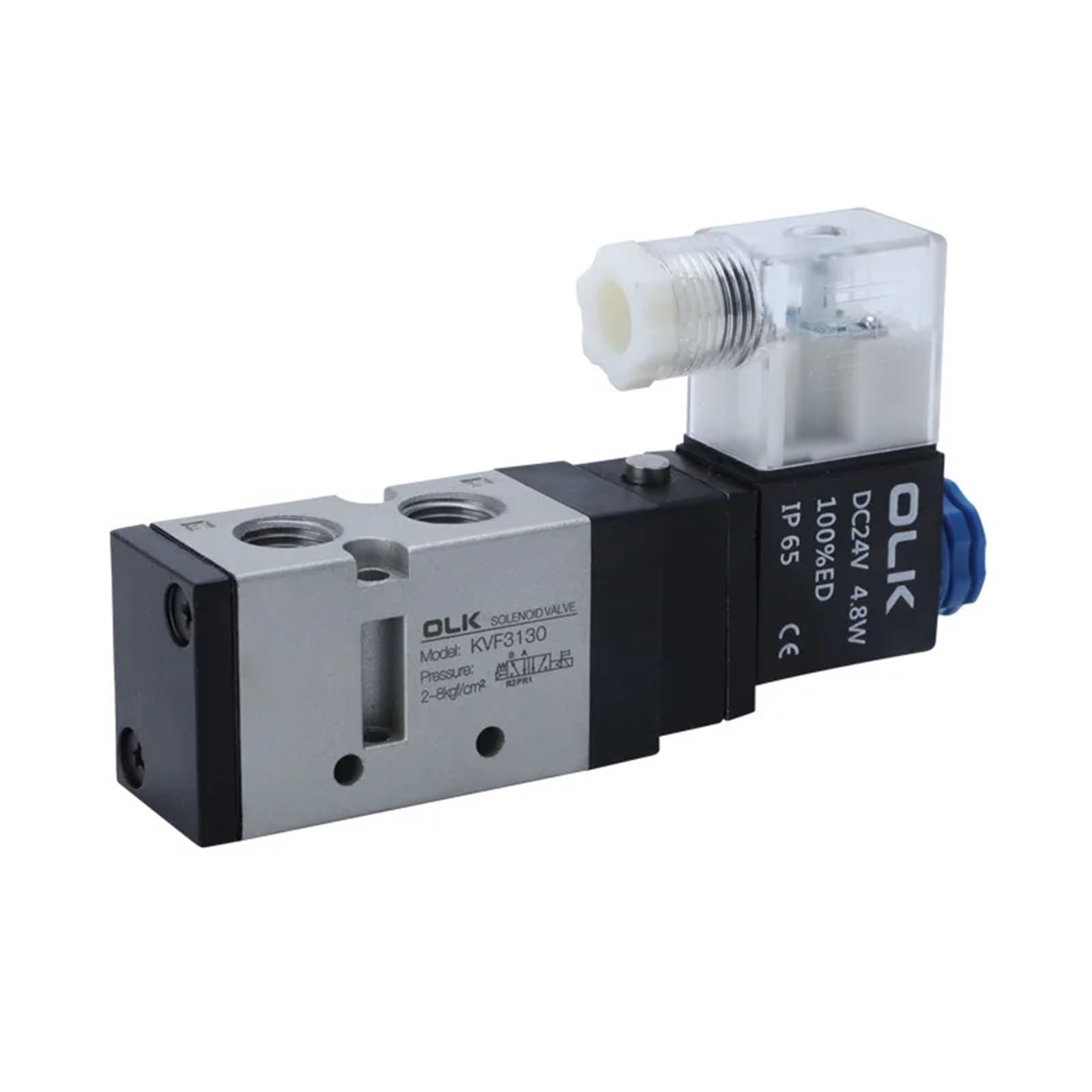 Électrovanne Kvf3130 double tête double commande 5 voies 2 positions AC220V