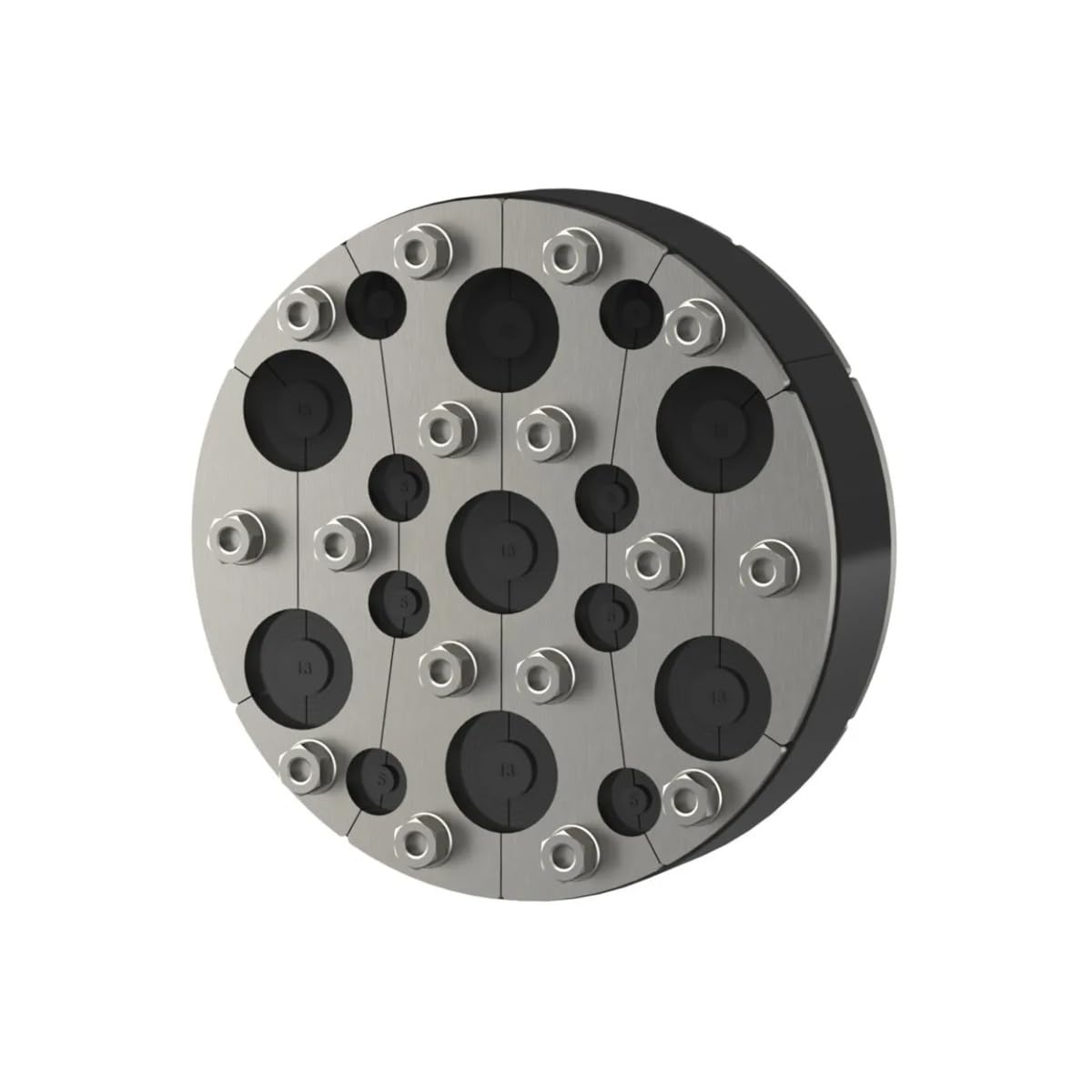 Ringraumdichtung mit Segmentringtechnik 200 mm, für 7x10-32 und 8x3,5-16,5 Kabel/Rohre, HRD200 SG