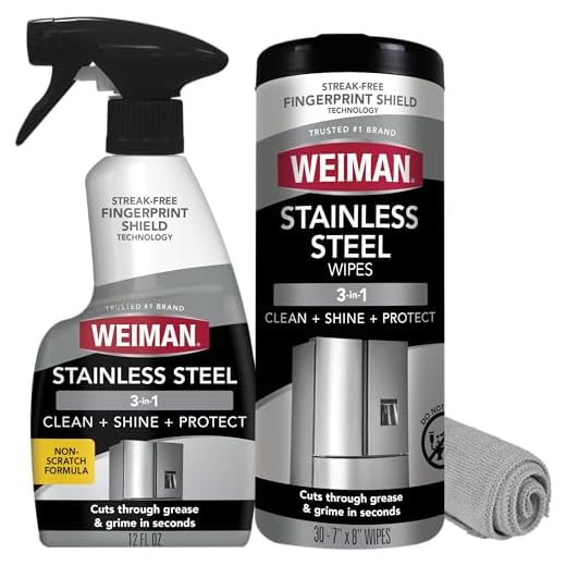 Weiman Stainless Steel Cleaner Kit