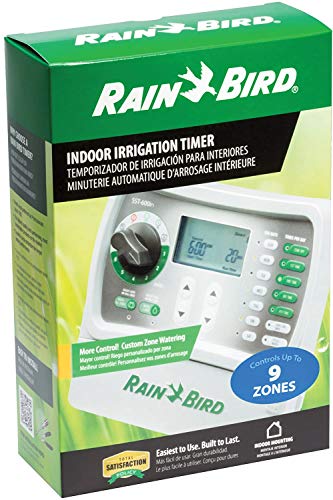 Rain Bird Sst900In Simple-To-Set Indoor Sprinkler/Irrigation System Timer/Controller, 9-Zone/Station (This New/Improved Model Replaces Sst900I) - 1 #TOP1