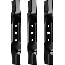 GX20250 High Lift Blades for John Deere 48 Inch L120 L130 Mower Blades for Scotts L2048 L2548, for Sabre 1948GV 1948HV 1642HS 1742HS 2148HV Lawn Tractors GY20568 48" Deck 3 Pack