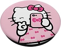 Vista 8 de Hello Kitty Selfie PopSockets PopGrip: agarre intercambiable para teléfonos y tabletas