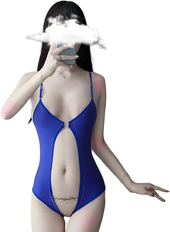 AGJGFM Womens Japanese Sexy Lingerie Cosplay Anime Bikini Outfit Lolita Sexy Jumpsuit One Piece Underwear