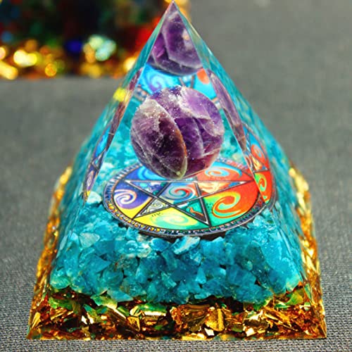 CZAOINCU Raumdekoration -Pyramide, natürliche Kristalle und Heilsteine, Orgon-, ausgleichendes, zieht Reichtum an, glücklicher Erfolg, Dekoration, Büroarbeit (Color : 32, Size : 1.97 * 1.97 * 1.97in) CZAOINCU Raumdekoration -Pyramide, natürliche Kristalle und Heilsteine, Orgon-, ausgleichendes, zieht Reichtum an, glücklicher Erfolg, Dekoration, Büroarbeit (Color : 32, Size : 1.97 * 1.97 * 1.97in)