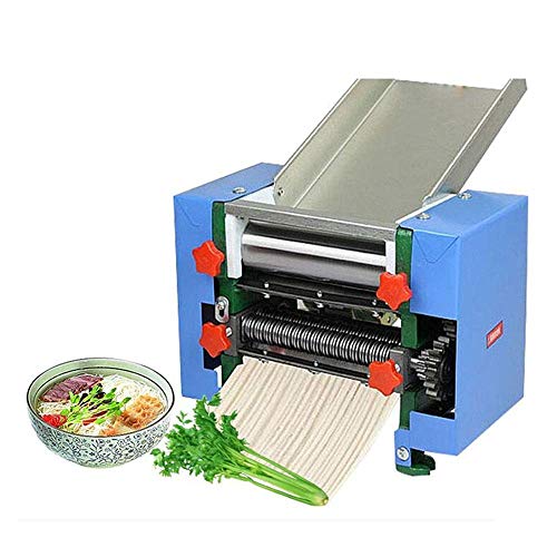 HYLH 220V Electric Noodles Dumpling Wonton Maker Automatic Steel Noodle Wonton Skin Dumpling Skin Machine for Commercial, 15KgAHour