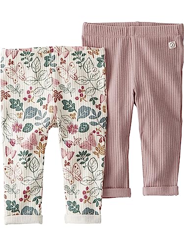 Image of Little Planet by Carter's Unisex-Baby 2-Pack Ribbed Pants Made with Organic CottonPants