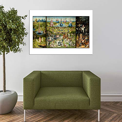 Hieronymus Bosch Affiche Fine Art Anti-Reflet pour Décorer Petit Espace