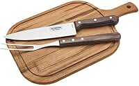 Kit para Churrasco 3 Peças Tramontina Castanho