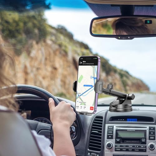 Support téléphone voiture induction multifonction ventouse stable