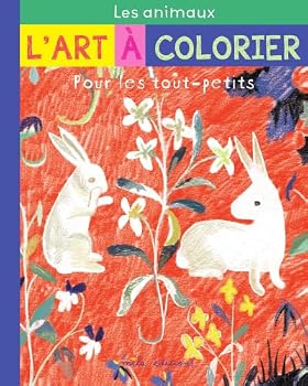 Paperback L'art à colorier pour les tout-petits : les animaux [French] Book