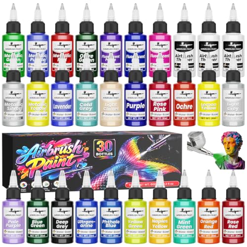 Airbrush Paint 30 Colors