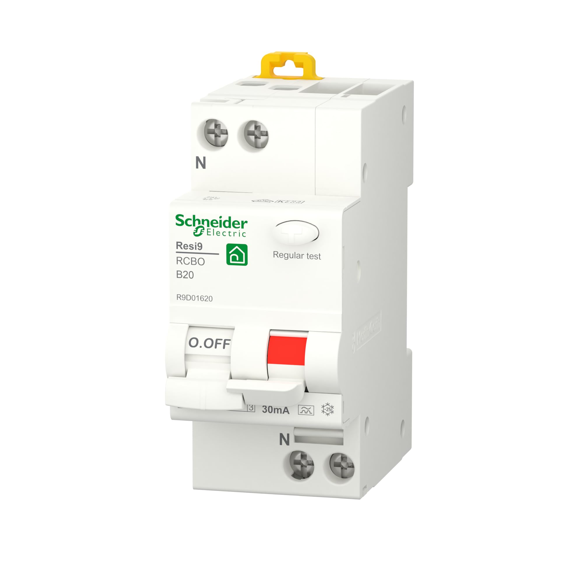 1P+N, 20 A, B-Char., 30 mA, type A, 6 kA SCHNEIDER R9D01620