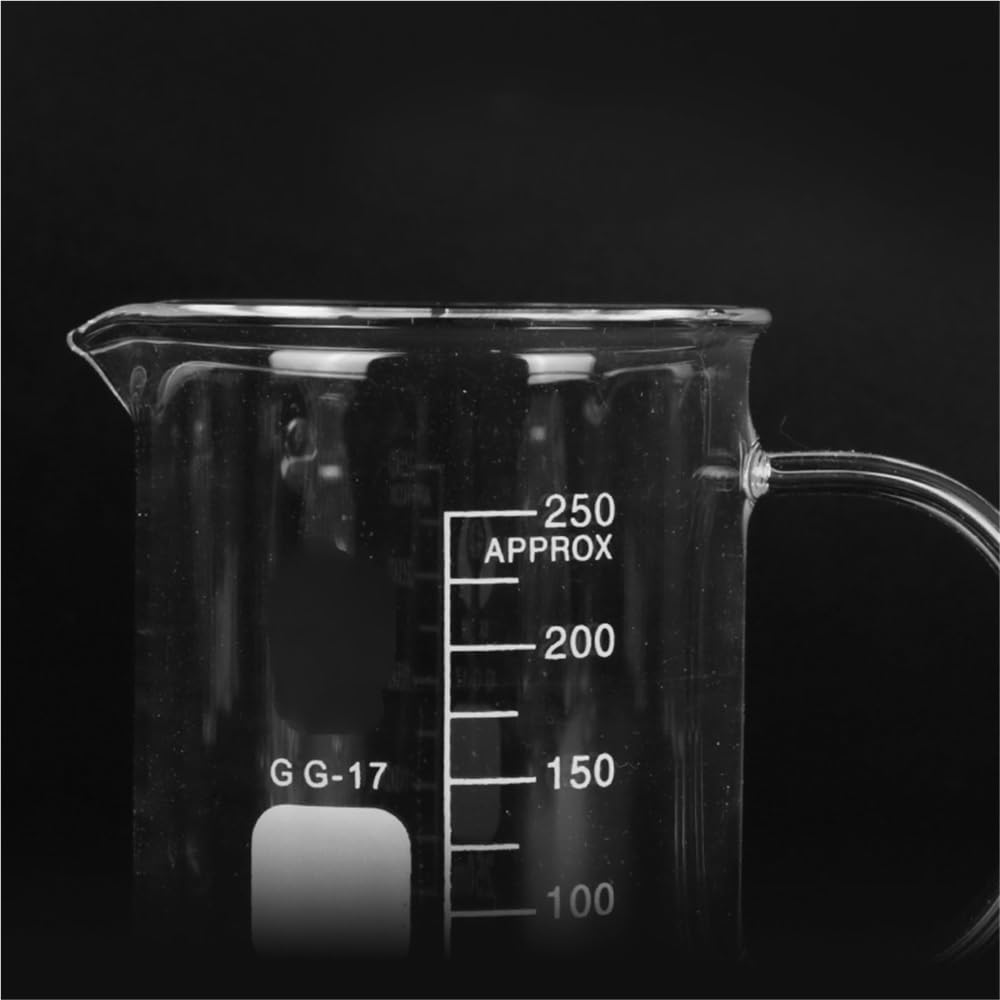 Vaso Vidrio Lab Con Asa Vidrio 50-2000Ml Vidriería Clara 1Pza | Todo vidrio, vasos de precipitados graduados(2000)