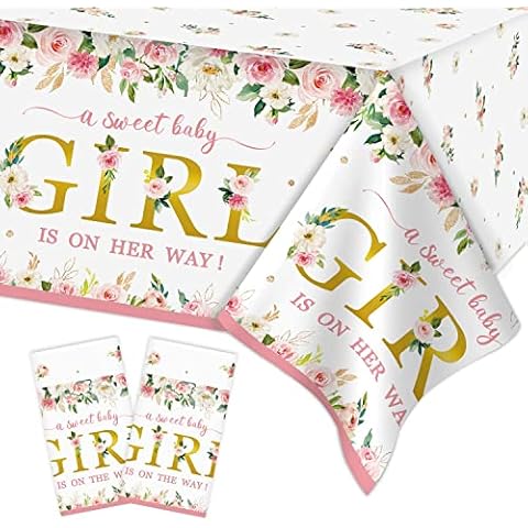 Heboland 2 Stück Partytischdecken abwaschbar 137 x 274cm wasserdichte Tischdecke Cover