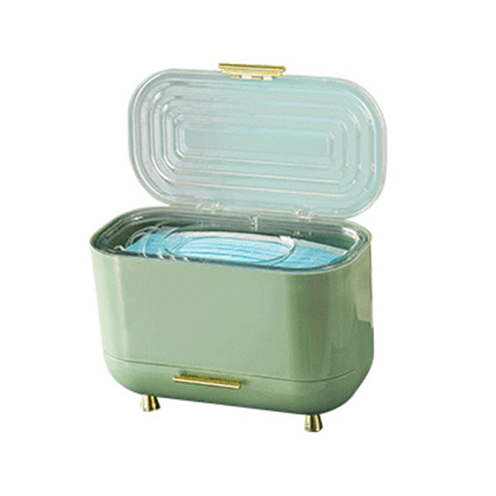 Nucelit Storage Box Artifact Household Large Capacity Tissue Box Tissue with Lid Desktop Storage Boxes Sundries