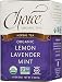 Choice Organic Caffeine Free Lemon Lavender Mint Herbal Tea, 16 Count Box