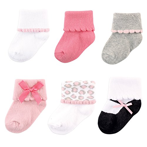 Image of Luvable Friends Unisex Baby Newborn and Baby Socks Set