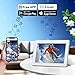 Dasfiwo 10.1 Inch WiFi Digital Picture Frame, 1920 * 1080 FHD IPS Touch Screen Cloud Smart Photo Frames, Auto Rotation, Wall Mountable, Share Photos Or Videos for Via APP (White, 10.1)