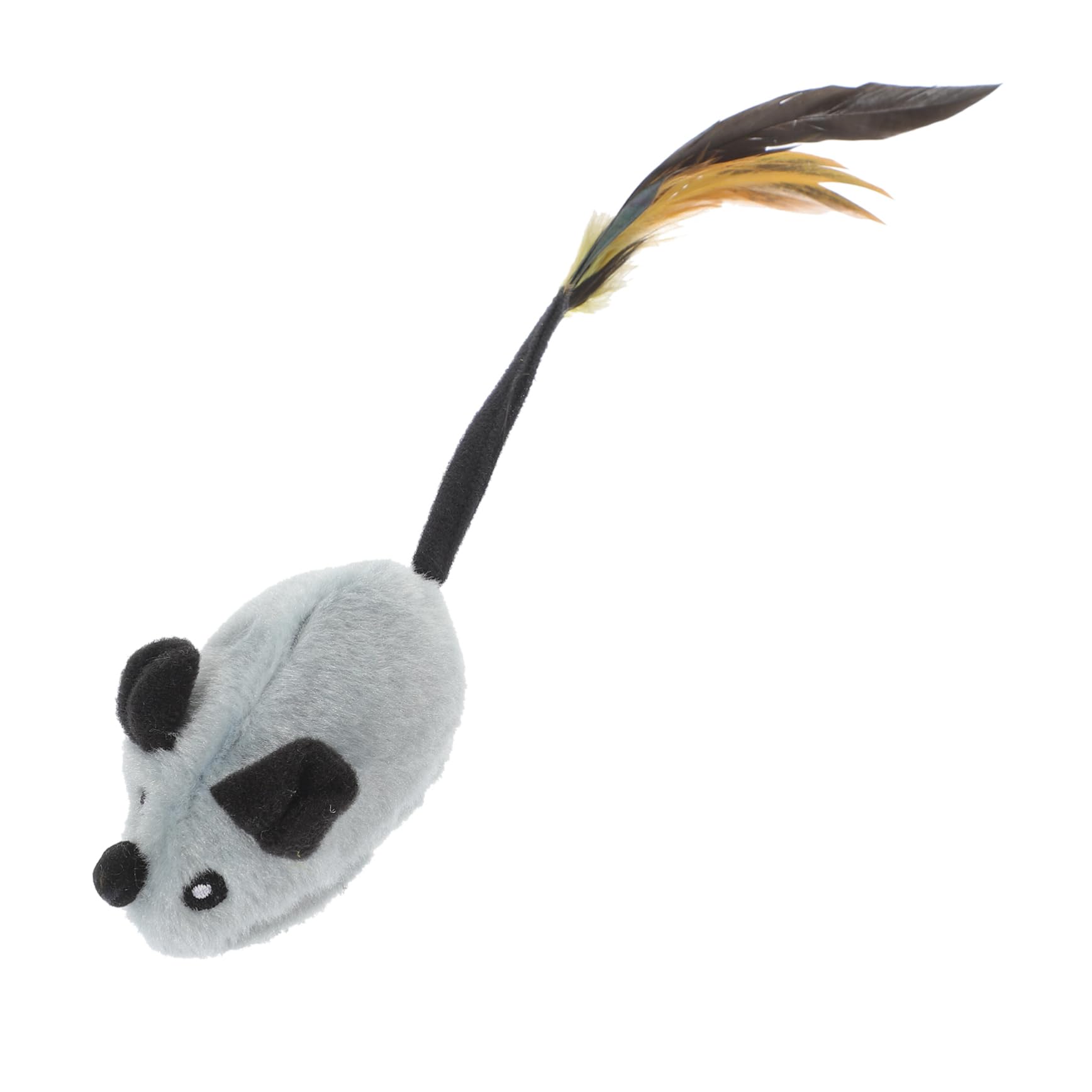 CORHAD Interactive Moving Mouse for Cats Automatic Cat Teething Chew Engaging Indoor Entertainment for Pet Cats Realistic Design for Chasing Fun