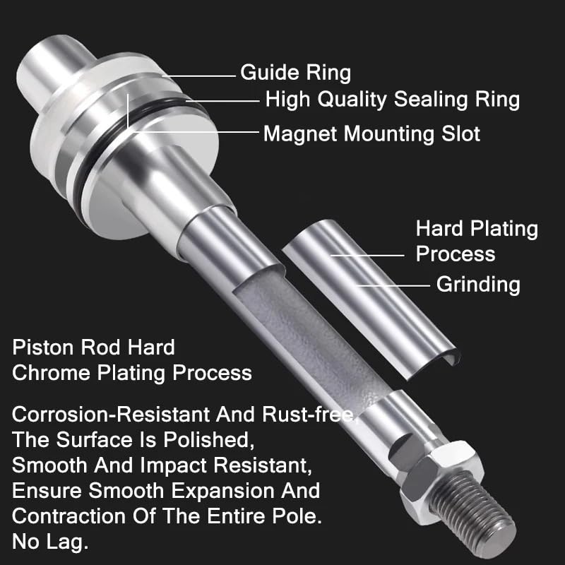 Cylindre SC63mm à piston double effet offrant une grande poussée mécanique stable - 7