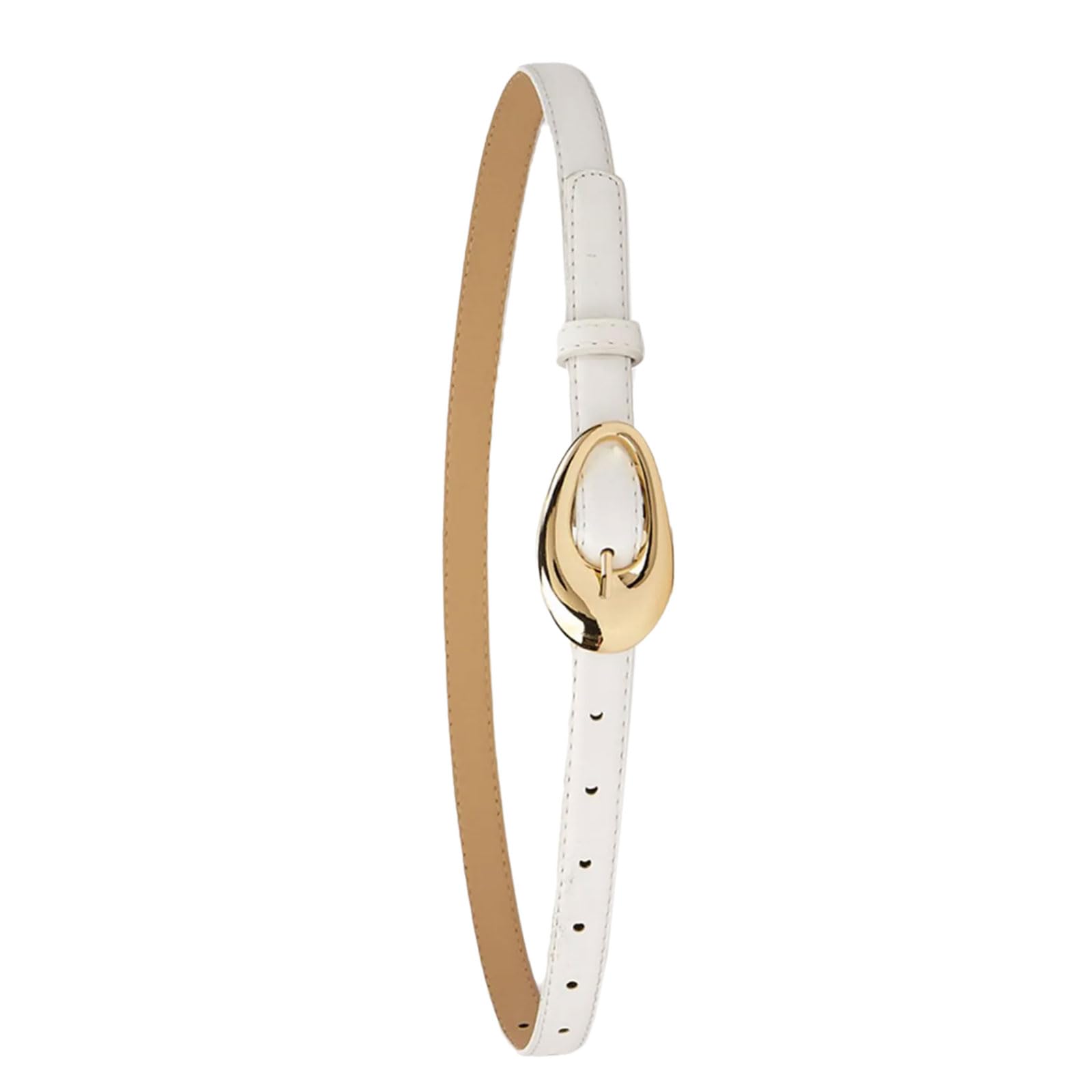 MICFENY Minimalists Retros Waist Belt Soft Durability PU Materials Fashionable Unisex Daily Wear Stylish Everyday Accessory
