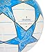 Adidas Unisex-Adult UEFA Champions League Training Soccer Ball, White/Dark Blue/Pantone/Matte Gold, 5