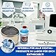Dental Konzentrat Ultraschallreiniger - Entfernung von Belägen und Verfärbungen - für Gebisse, Prothesen, Zahnersatz & Zahnspangen (250 ml)