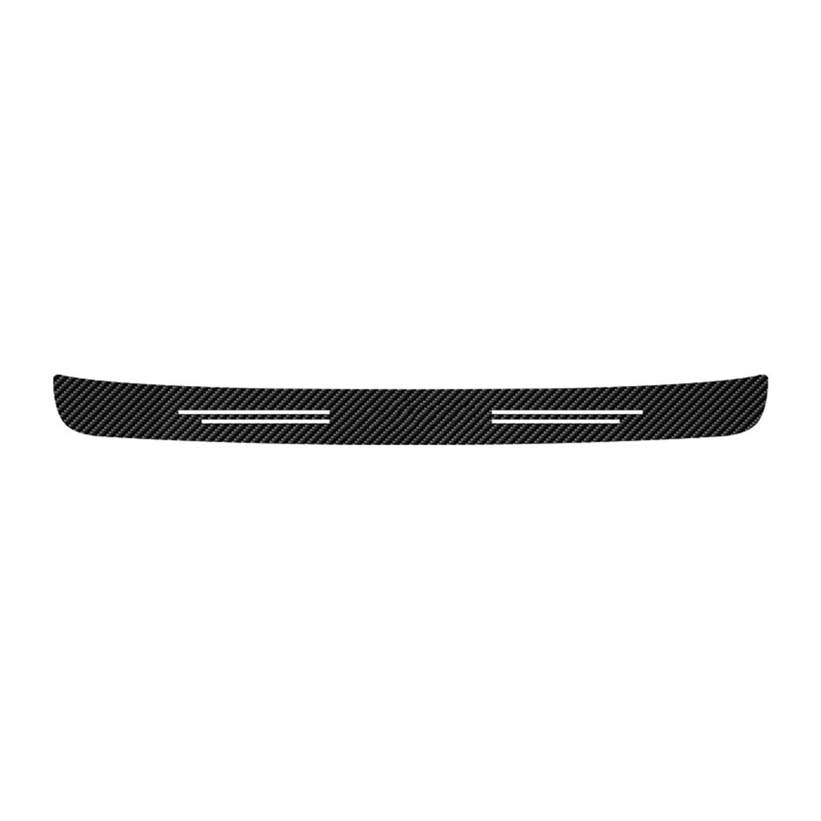 Protector de parachoques de coche para Mitsubishi Outlander 2016-2022 fibra carbono 7