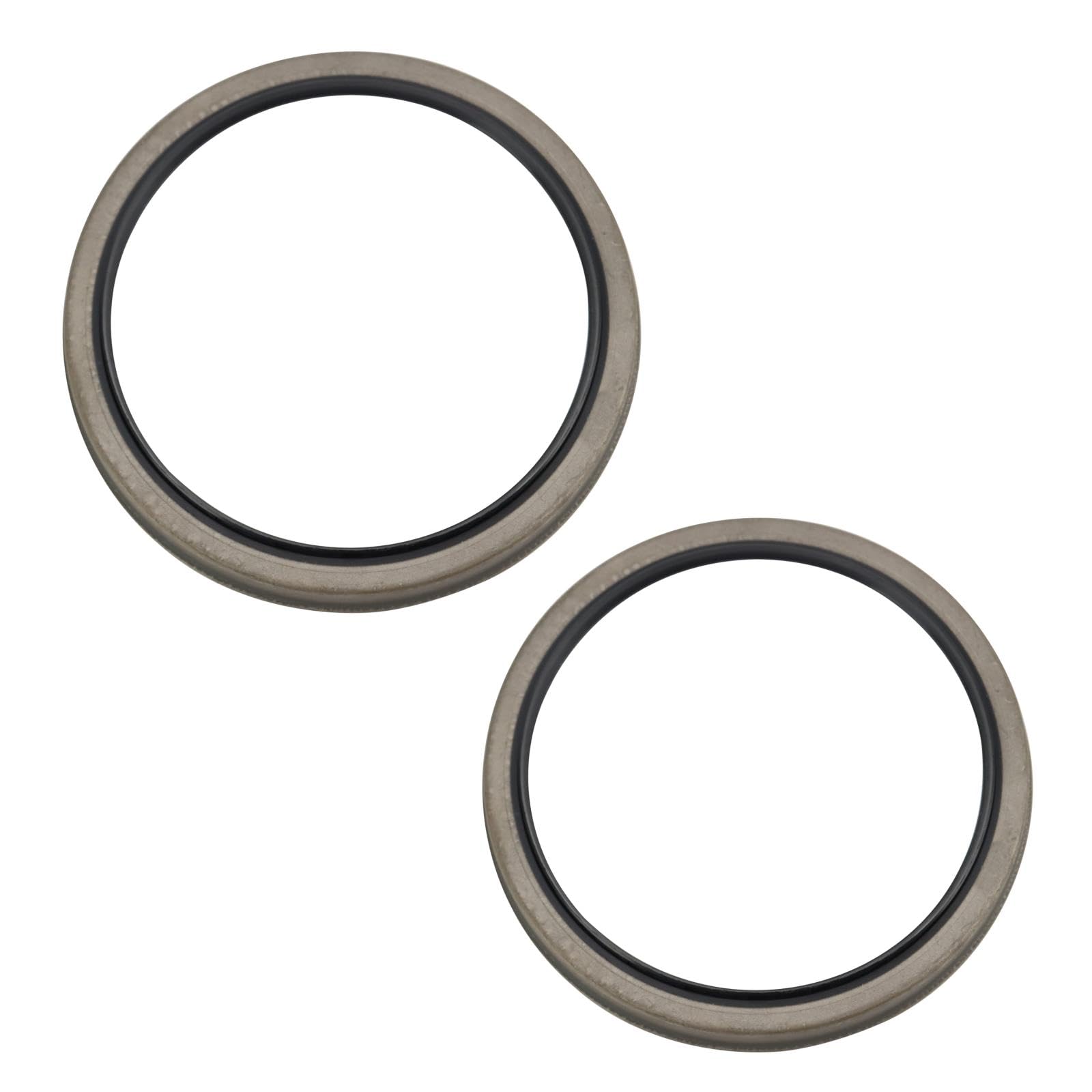 TRQ Front Wheel Seal Compatible with 96-02 4Runner 01-07 Sequoia 95-04 Tacoma 00-06 Tundra