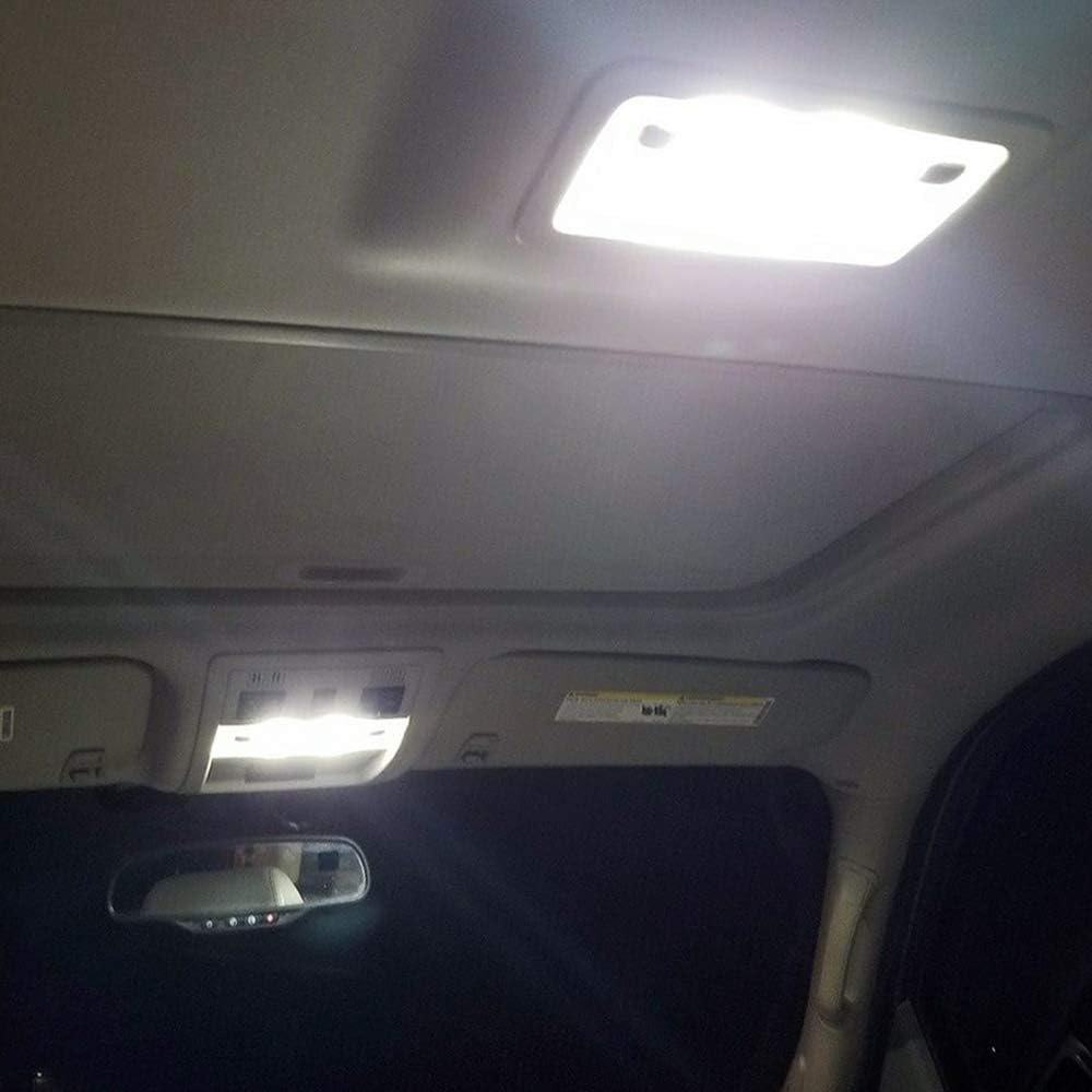 LED Interior Light Accessories Kit for Chevy Tahoe Suburban GM Yukon Cadillac Escalade 2000-2014 6000k White Map Dome Visor Puddle License Plate Bulbs (16 Pieces)