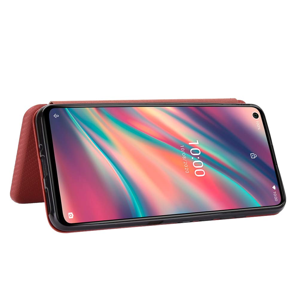 Étui Portefeuille Pour Wiko View 5 Plus - Protection Flipstyle Avec Fentes Cartes