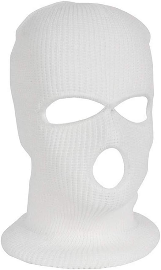3 Holes Ski Cycling Balaclava Hood Cap Full Face Mask