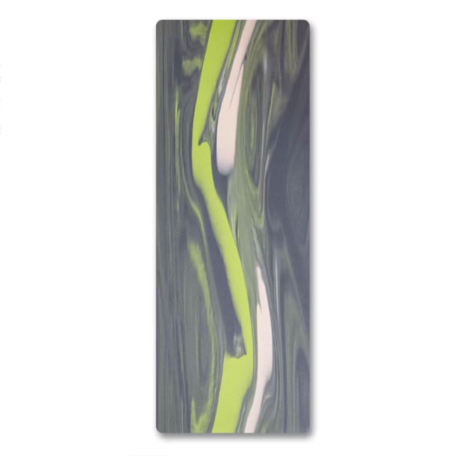 Tappetino da yoga in gomma, tappetino da pilates extra spesso, spessore 5 mm, supporto for tutti i tipi di yoga, pilates ed esercizi a terra