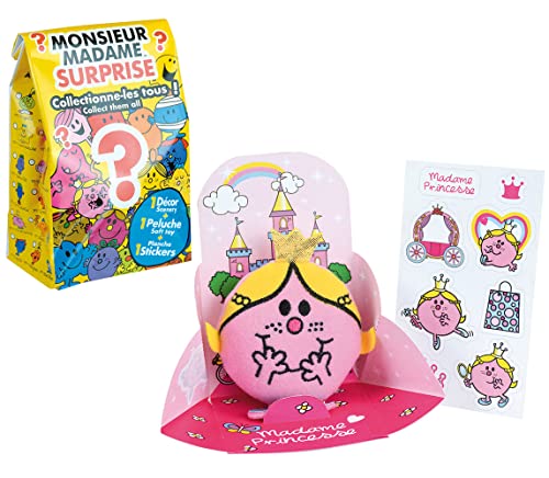 Jemini Pochette Surprise Peluche +/-10CM, Stickers ET Decor-Livraison ALEATOIRE : Monsieur OU Madame, 024170 Cover