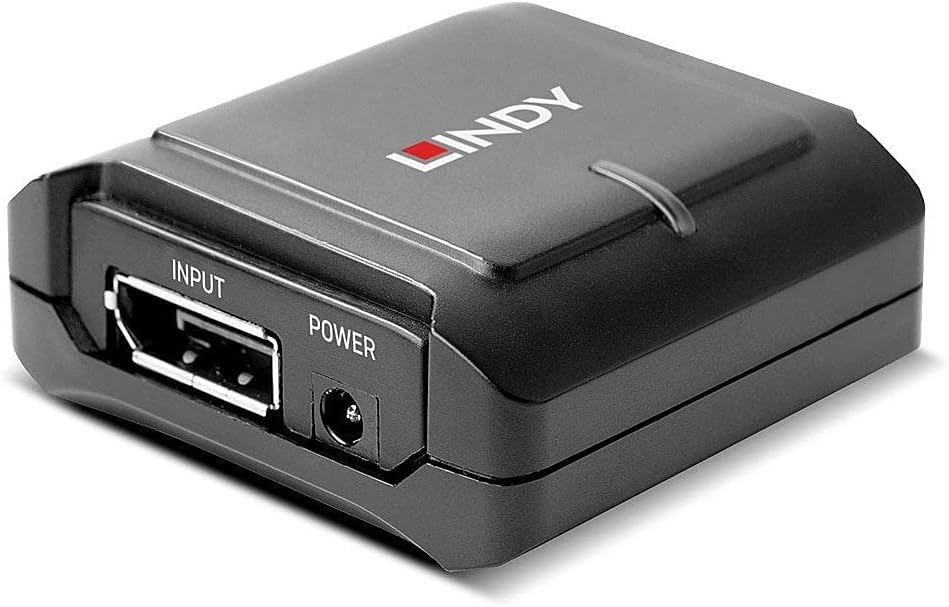Lindy Extend DisplayPort 1.4 UHD Signals Over Distances up to 35m