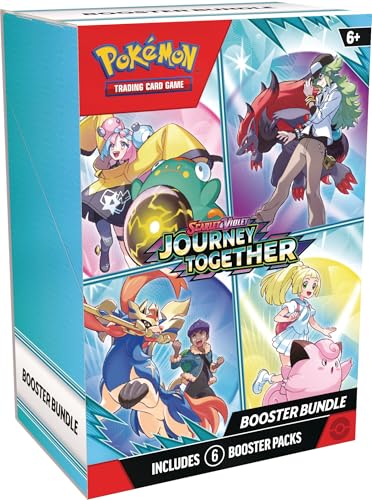 Pokémon-Scarlet &amp; Violet—Journey Together Tipo de Producto:, Multicolor (100-10341 : C : EN : 10 :)