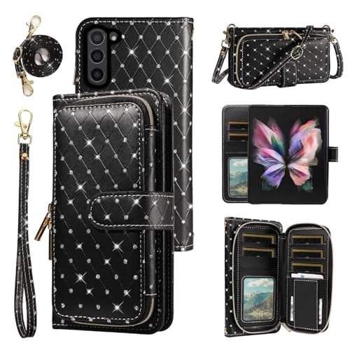 Coque Samsung Galaxy Z Fold 6 rigide noire protection antichoc Asuwish ZSZXLLB
