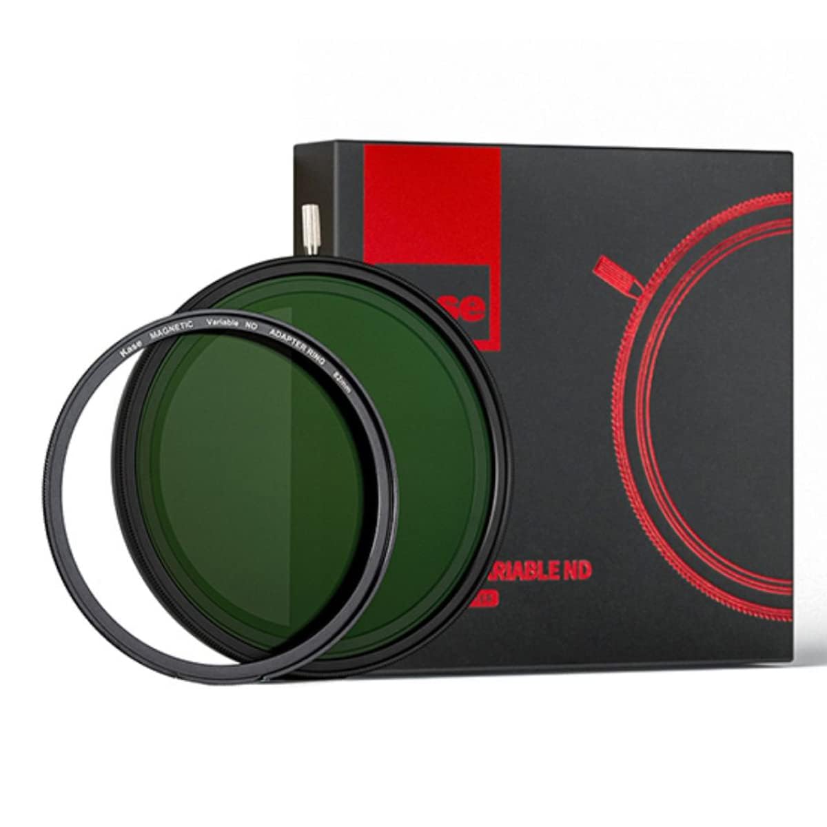 Kase Wolverine Magnetischer Vari ND Filter 77 Mm – 1,5 Bis 5 Stops, Inkl. Anti-Rotations-Adapter