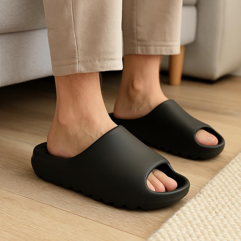 Women’s Comfort Slide Sandals EVA 2 – Lightweight Slip-On Slides for Women | Cushioned Ergonomic Footbed | Waterproof Quick Dry | Anti-Slip Shower Pool House Gym Slides | Indoor Outdoor Use3