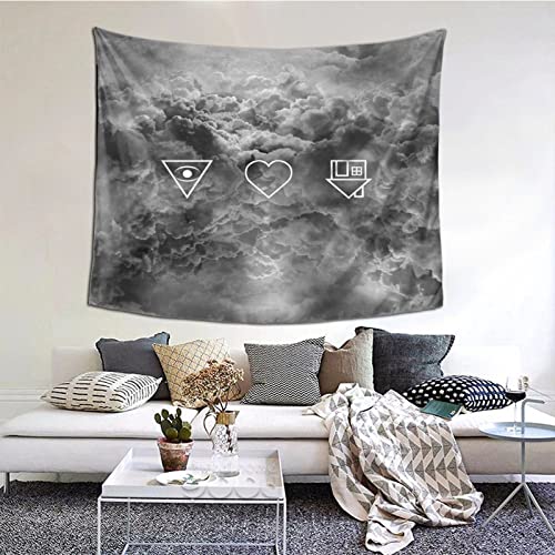 The Neighbourhood I Love You Tapestry Wall Tapestries Decoration For Bedroom Curtains Dormitory Door Tapestry 60X51 Inch #TOP1